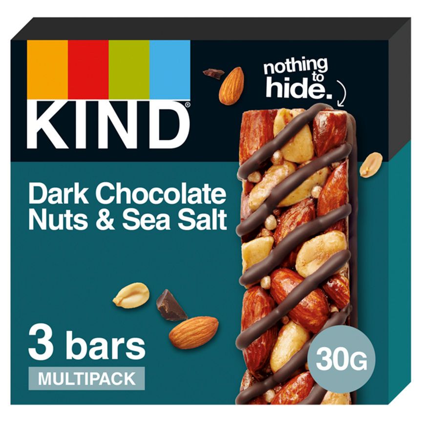 KIND Dark Chocolate Nuts &amp;amp; Sea Salt Snack Bars Multipack