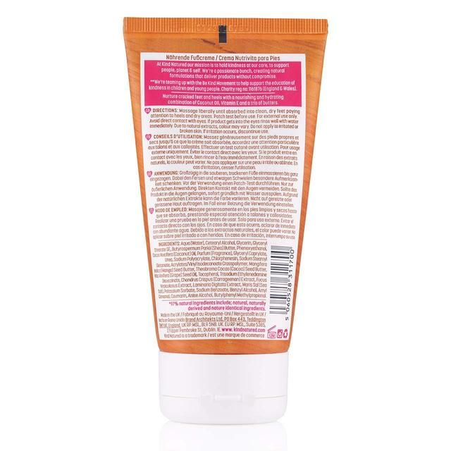 Kind Natured Nourishing Foot Cream Coconut &amp;amp; Shea   150ml