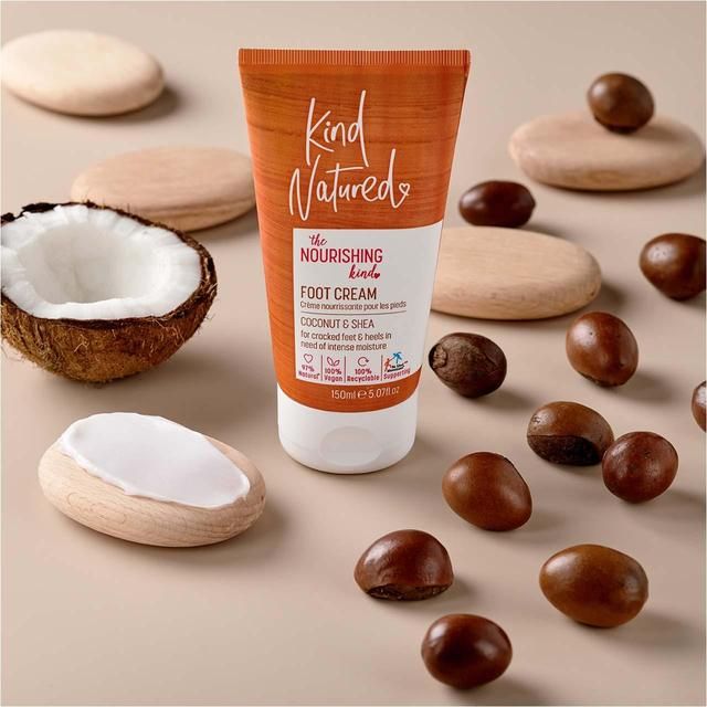 Kind Natured Nourishing Foot Cream Coconut &amp;amp; Shea   150ml