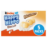 Kinder Happy Hippo Milk Hazelnut &amp;amp; Chocolate Biscuits Multipack 5x20.7g