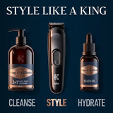 King C. Gillette Cordless Men's Beard Trimmer Kit