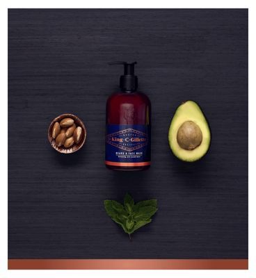 King C. Gillette Mini Travel Gift Set Beard Care Essentials