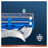 King C. Gillette Neck Shaving Razor Blades   3 per pack