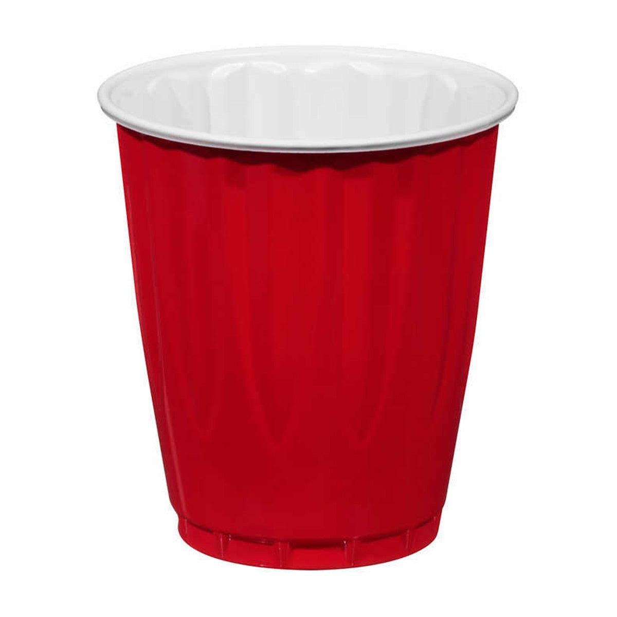 Kirkland Signature Chinet 18oz Red Plastic Cup, 240 Pack
