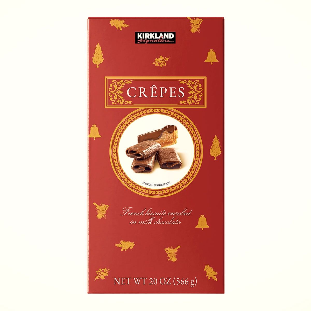 Kirkland Signature Milk Chocolate Cr&amp;ecirc;pes, 566g
