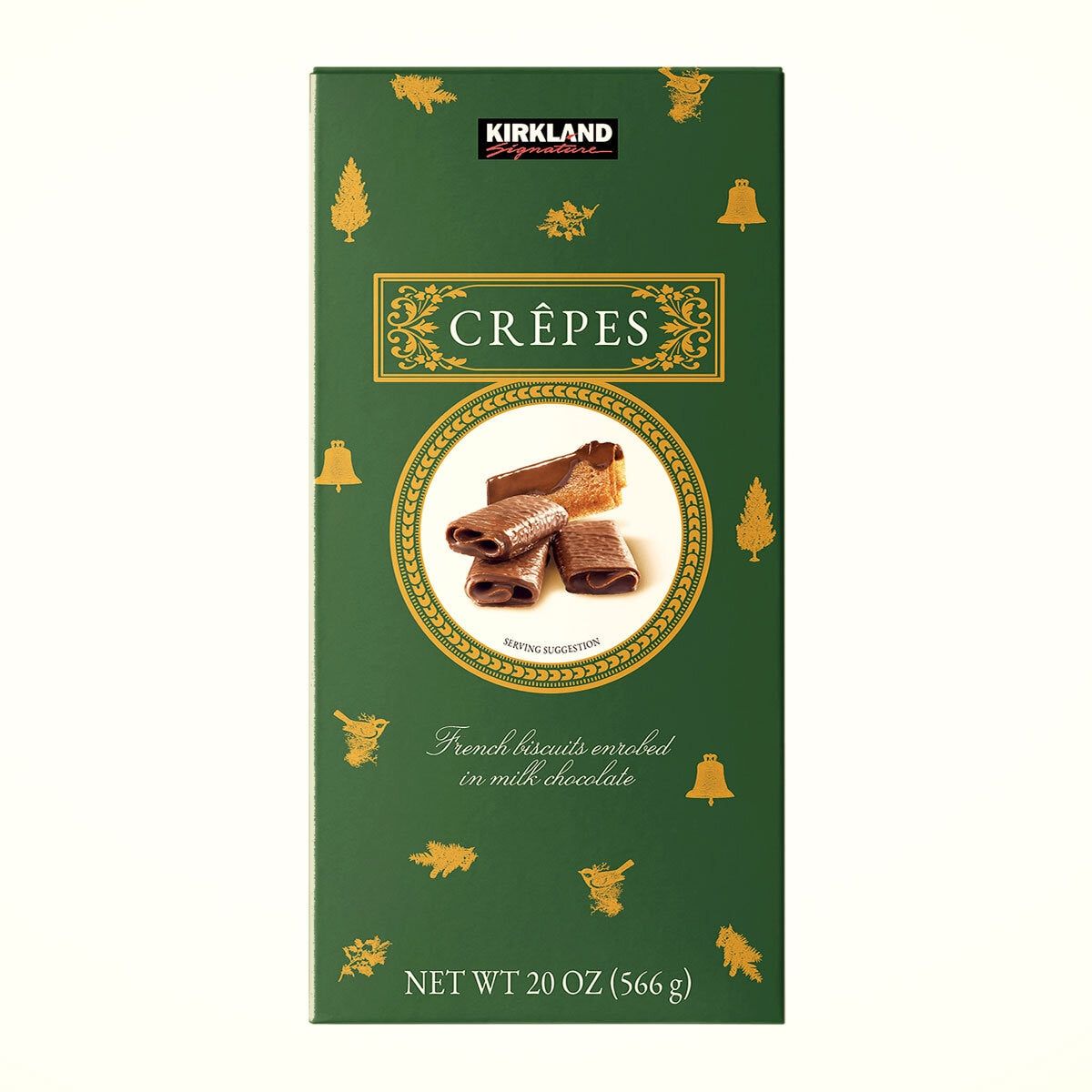 Kirkland Signature Milk Chocolate Cr&amp;ecirc;pes, 566g