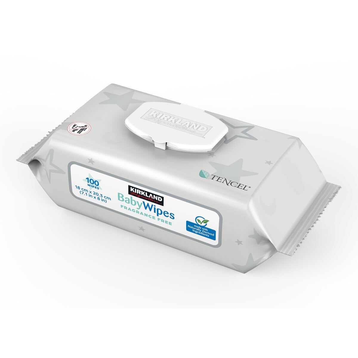 Kirkland Signature Tencel Baby Wipes, 9 x 100 Pack