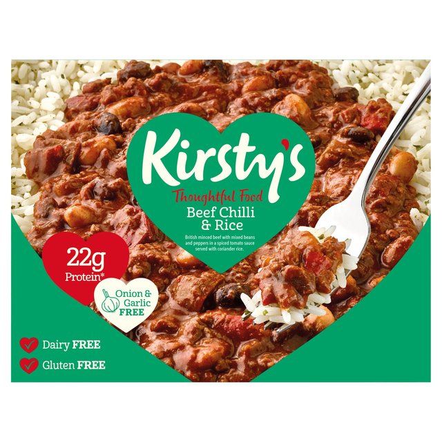 Kirstys Beef Chilli with Rice   400g