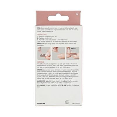 Kiss Bare But Better Nails Nude Glow