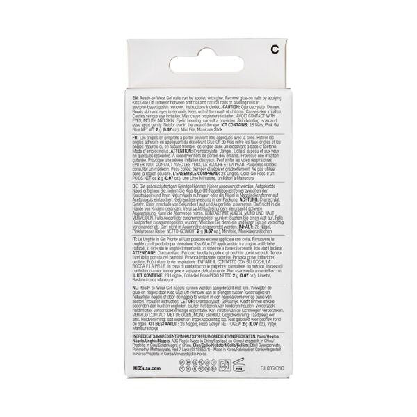 Kiss Jelly Fantasy Nails - Jelly Cookie