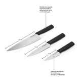 KitchenAid Classic Set of 3 Chef Knifes