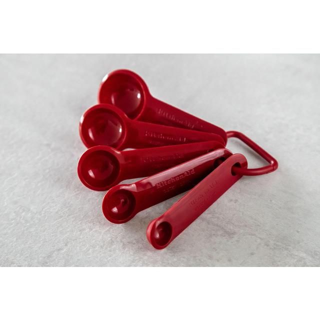 KitchenAid Universal Measuring Spoon Set Red