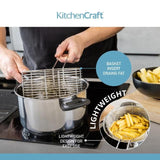 KitchenCraft Large Chip Fryer &amp;amp; Basket