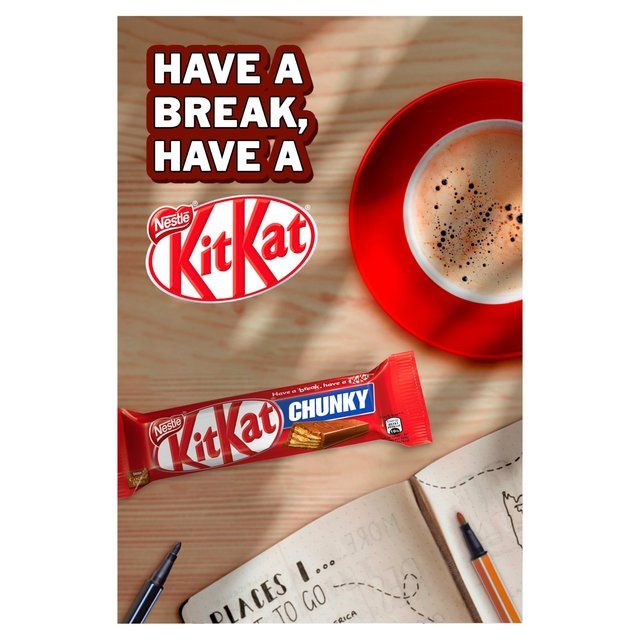 KitKat Chunky Milk Chocolate Bar   4 x 40g