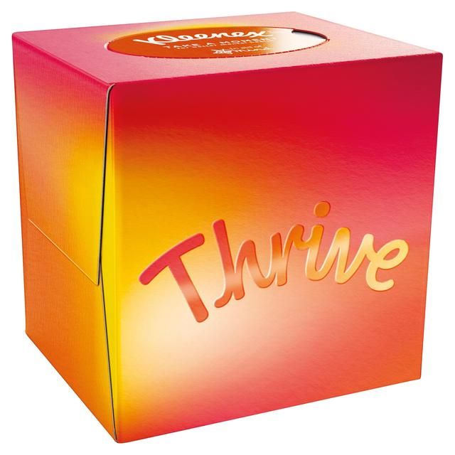 Kleenex Collection Cube Facial Tissues - Single Box   48 per pack