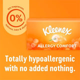 Kleenex Hayfever Allergy Comfort Facial Tissues - Twin Box   2 x 56 per pack