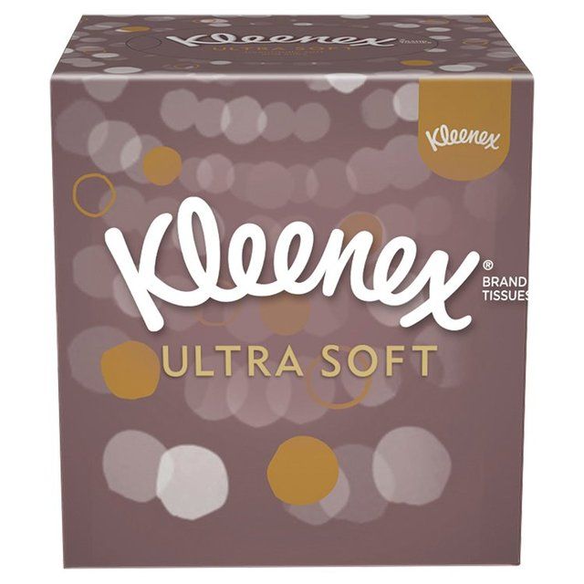 Kleenex Ultra Soft Cube Facial Tissues - Single Box   48 per pack