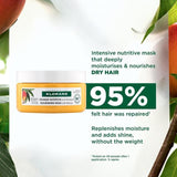 Klorane Nourishing Mask  - Dry hair- with Mango   150 per pack