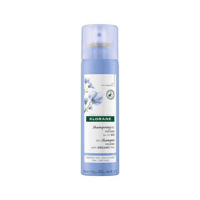 Klorane Volumising  Dry Shampoo with Organic Flax Fibre for Fine Limp Hair   200ml