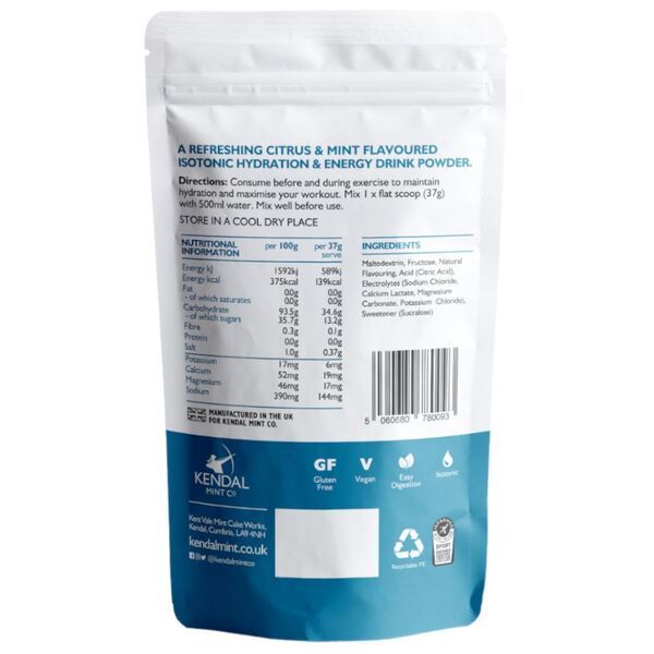 KMC ISO MIX Isotonic Energy Drink Citrus &amp;amp; Mint - 1000g