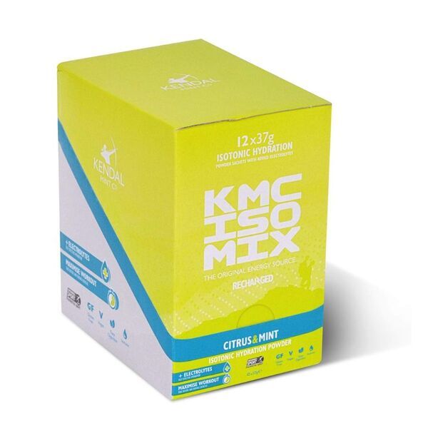 KMC ISO Mix Isotonic Energy Drink Citrus &amp;amp; Mint 12x37g