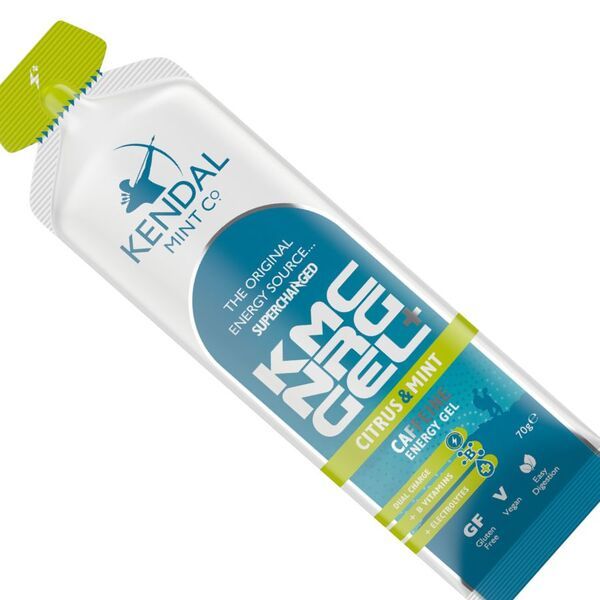 KMC NRG GEL+ Caffeine Energy Gel Citrus &amp;amp; Mint - 6x70g