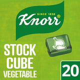 Knorr 20 Vegetable Stock Cubes   20 x 10g