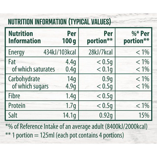 Knorr 4 Organic Vegetable Stock Pot   104g