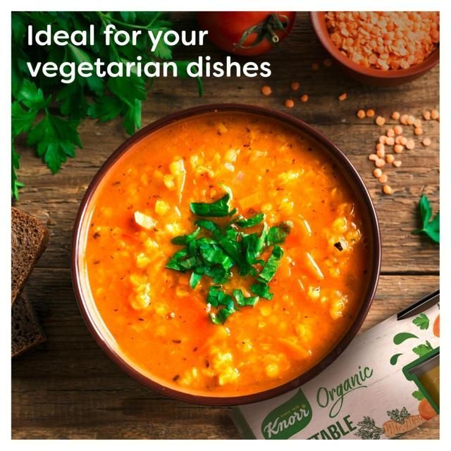 Knorr 4 Organic Vegetable Stock Pot   104g