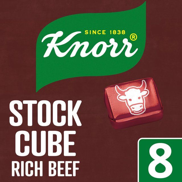 Knorr 8 Rich Beef Stock Cubes   8 x 10g