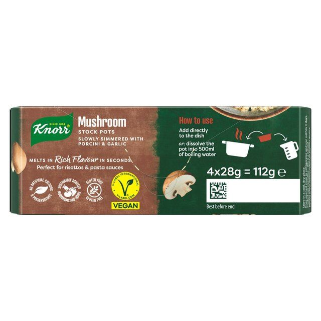Knorr Mushroom Stock Pot   4 x 28g