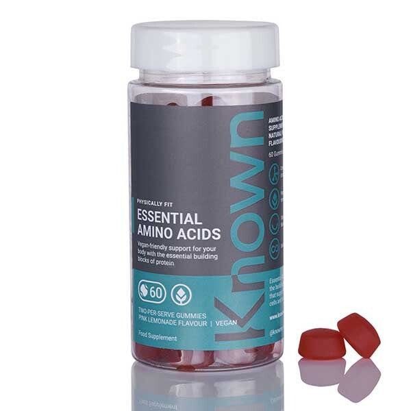 Known Essential Amino Acid Vegan Gummy Supplements x 60