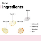 Known Good to Glow Hair, Skin &amp;amp; Nails Vegan Gummies x 60