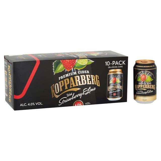 Kopparberg Strawberry &amp;amp; Lime   10 x 330ml