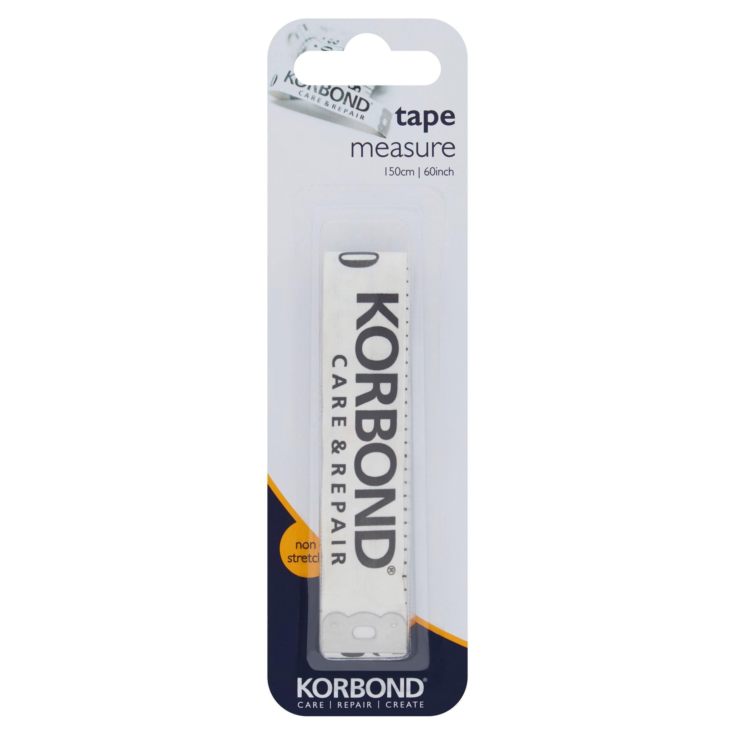 Korbond Care &amp;amp; Repair Tape Measure 150cm/60in
