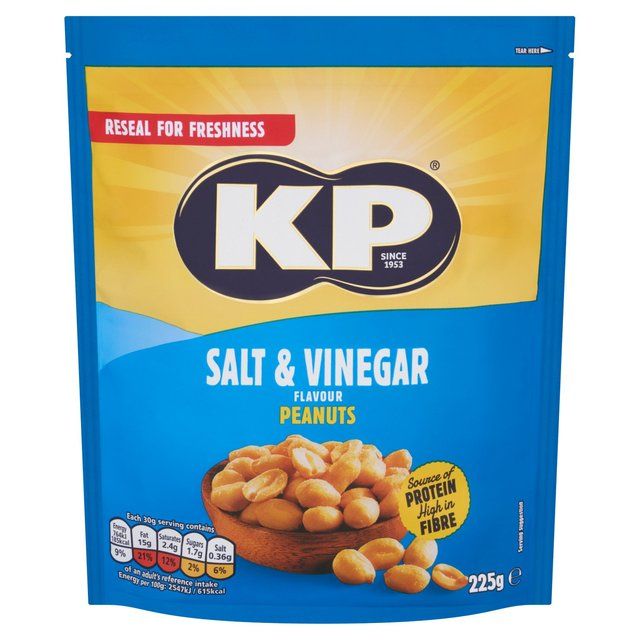 KP Salt &amp;amp; Vinegar Peanuts   225g