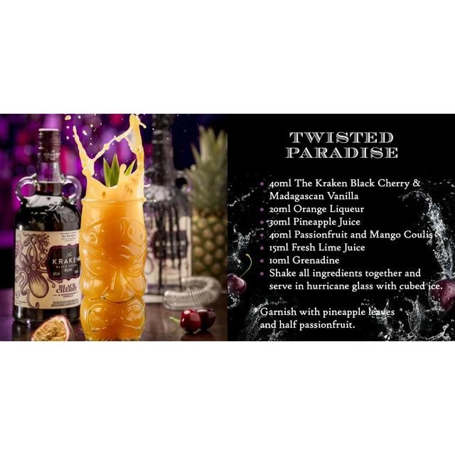 Kraken Black Cherry &amp;amp; Madagascan Vanilla Black Spiced Rum   70cl