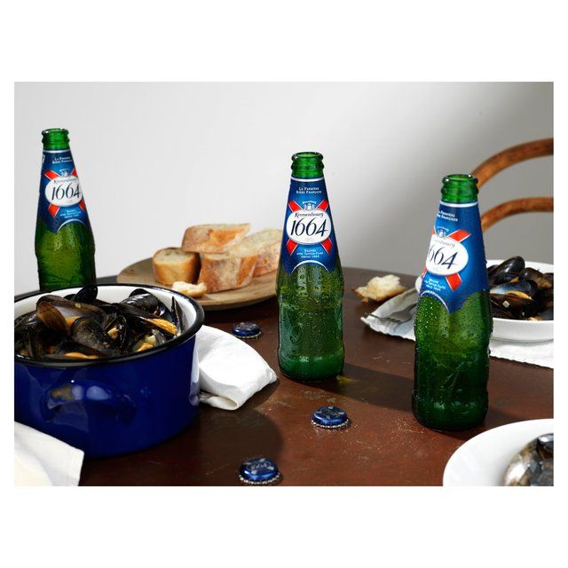 Kronenbourg 1664 Lager Beer Bottles   12 x 275ml