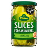 Kuhne Gherkin Sandwich Slices   330g
