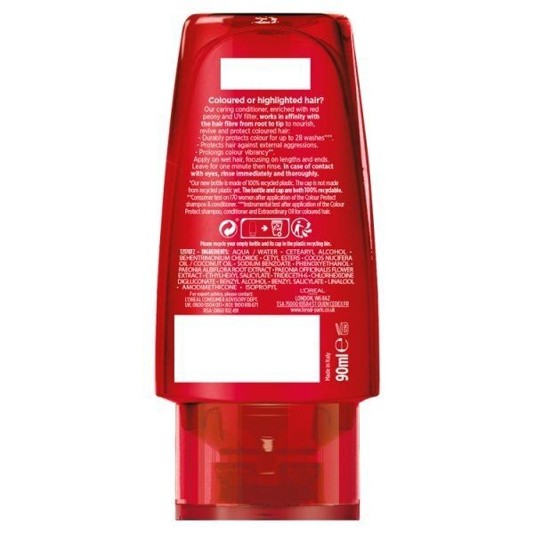 L'Or&amp;eacute;al Paris Elvive Colour Protect Travel Size Conditioner 90ml