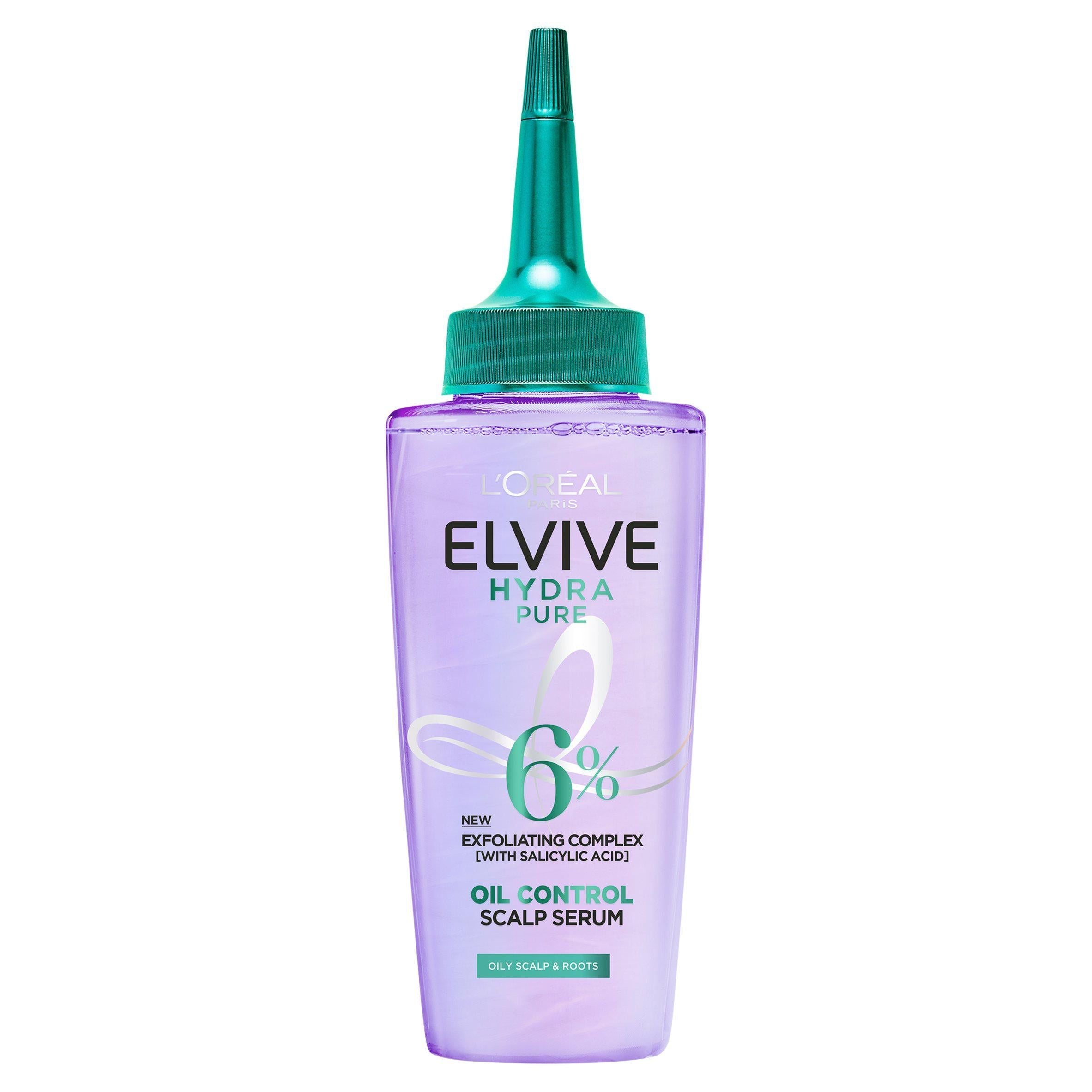 L'Or&amp;eacute;al Paris Elvive Hydra Pure Exfoliating Pre Shampoo Scalp Serum for Oily Scalp &amp;amp; Roots 102ml