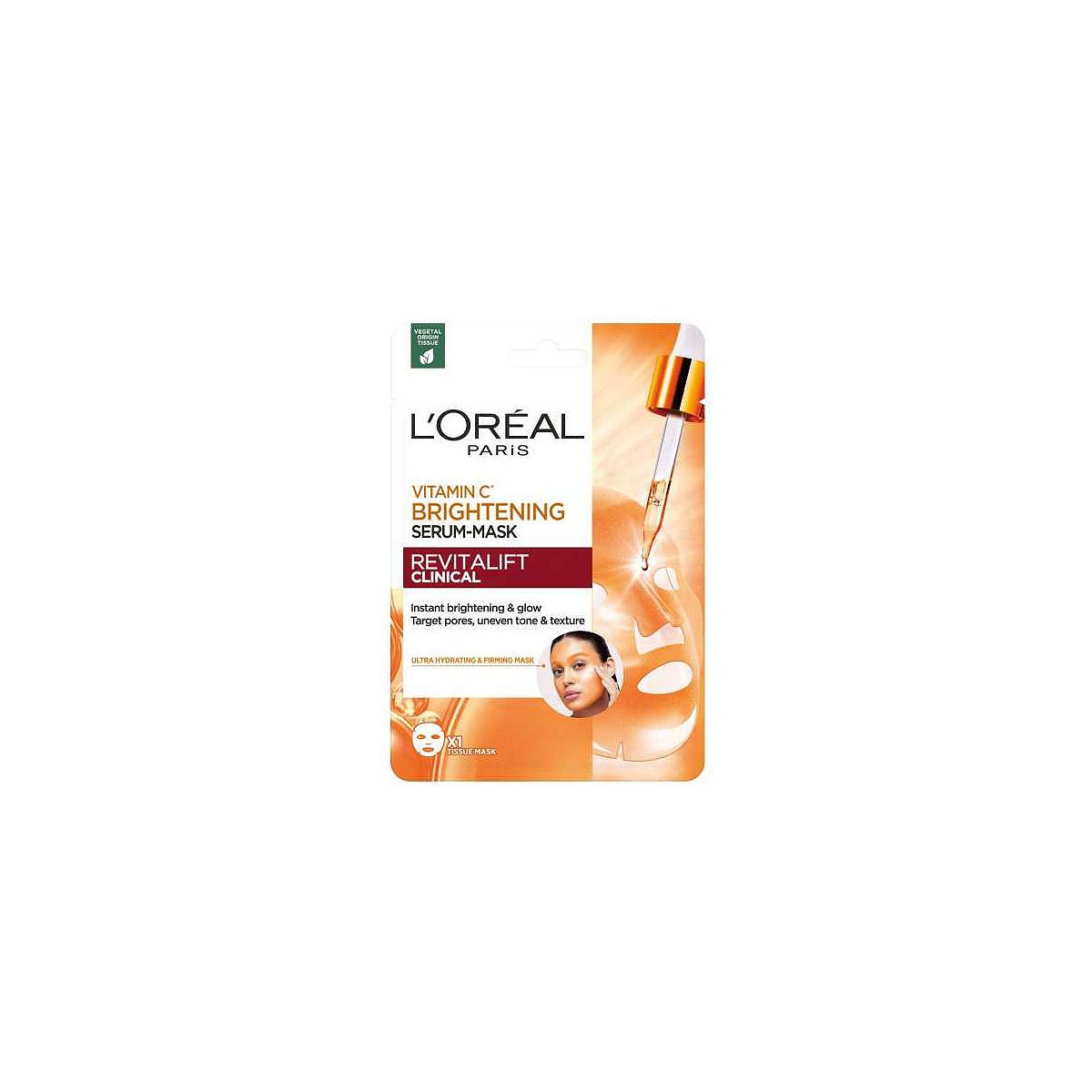 L&amp;rsquo;Or&amp;eacute;al Paris Revitalift Clinical Vitamin C Serum Sheet Mask