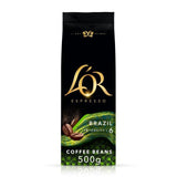 L'OR Brazil Coffee Beans Intensity 6   500g
