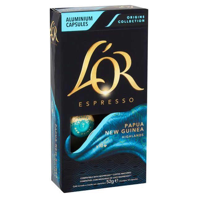 L'OR Papua New Guinea Coffee Pods x10 Intensity 7    10 per pack