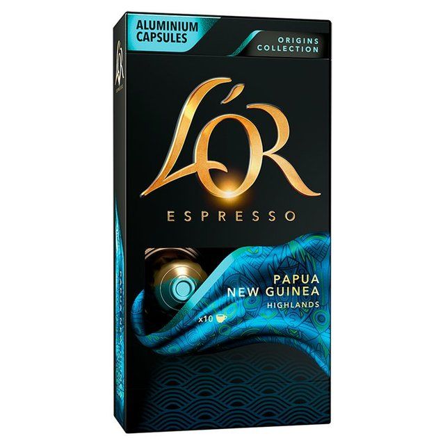 L'OR Papua New Guinea Coffee Pods x10 Intensity 7    10 per pack