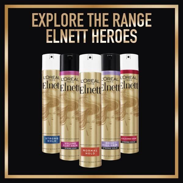 L'Oreal Hairspray Elnett Extra Strong Hold &amp;amp; Shine 400ml