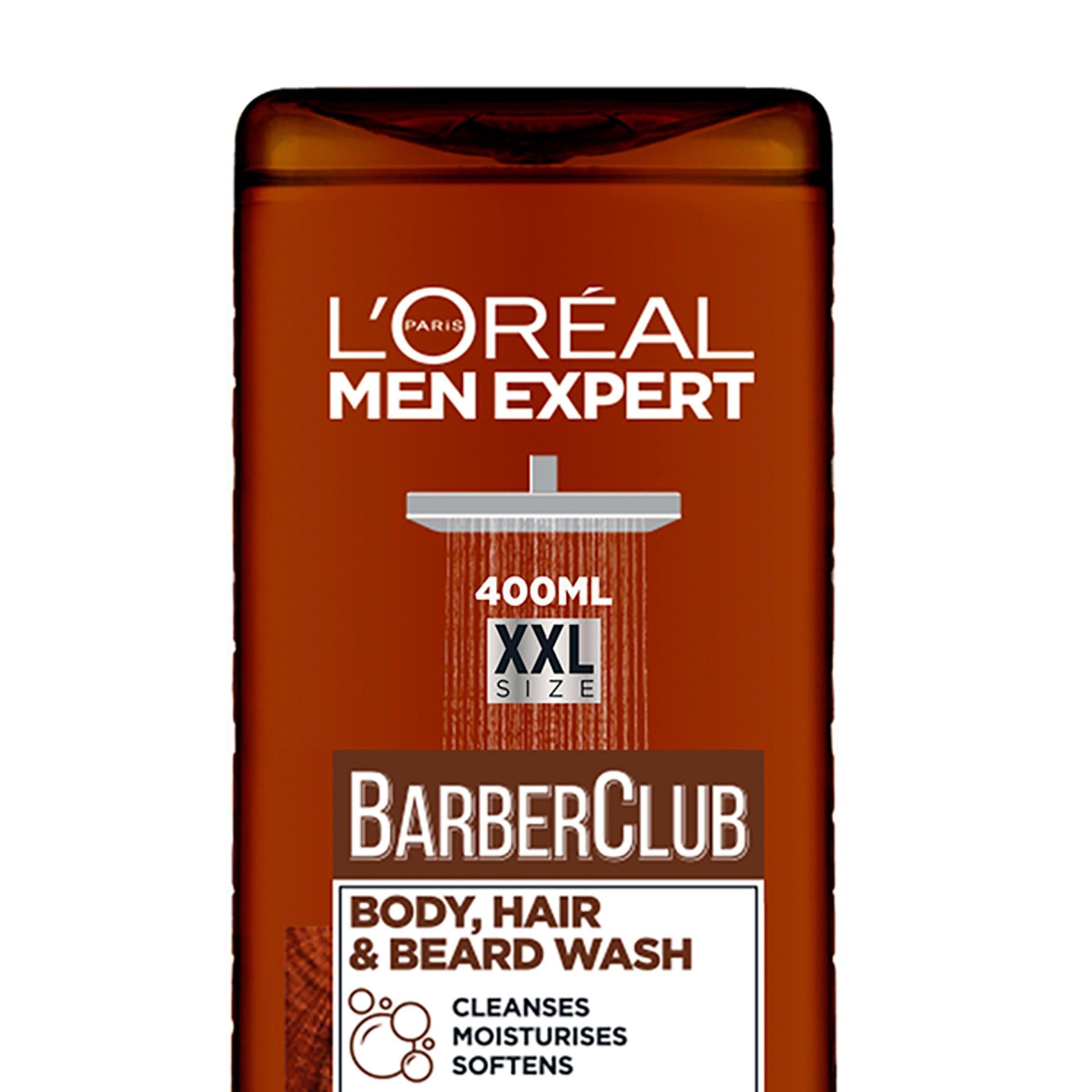 L'Oreal Men Expert Barber Club Body, Hair &amp;amp; Beard Wash 400ml