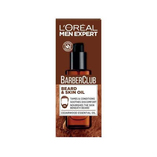 L&amp;rsquo;Oreal Men Expert Barber Club Long Beard Face Oil 30ml