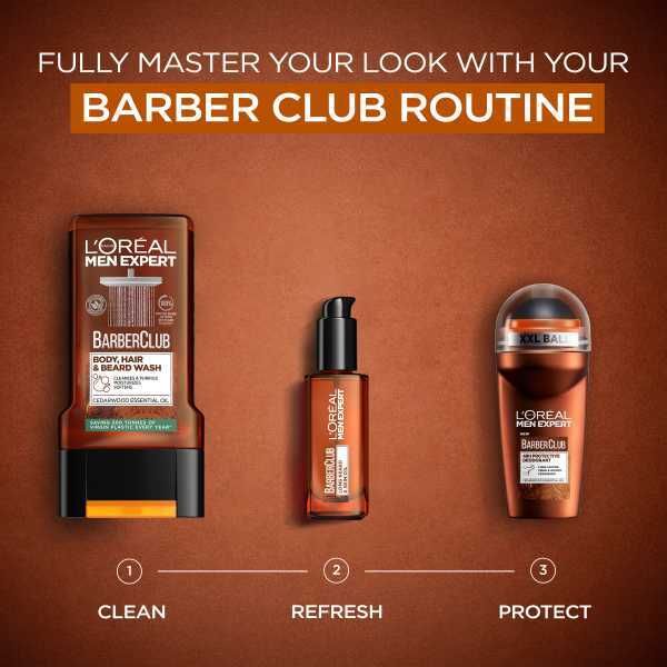 L'oreal Men Expert Barberclub Roll On Deodorant 50Ml