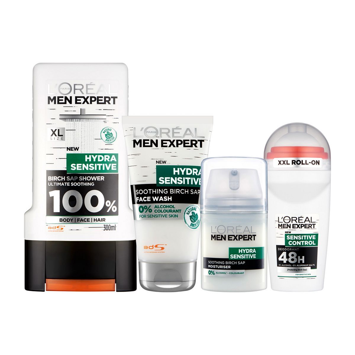 L&amp;rsquo;Oreal Men Expert Hydra Sensitive Skin Soothing White Range